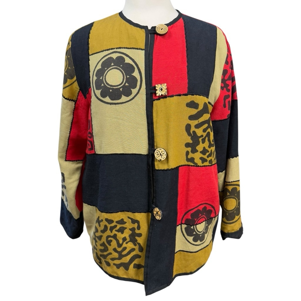 Allure Jacket, XL, Ethnic Print